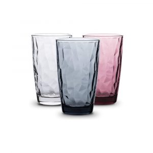 Cooler große Gläser bunt