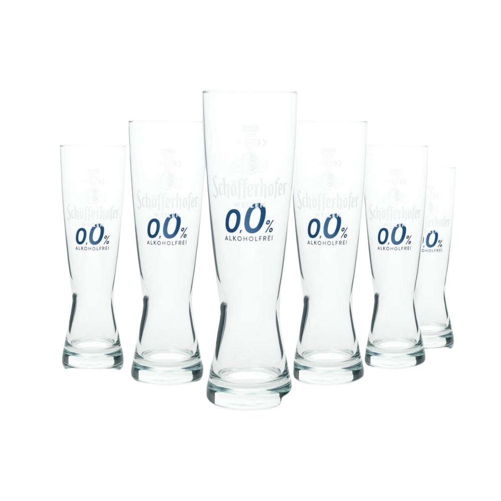 Schöfferhofer Weizen Alkoholfrei Gläser 0,5l